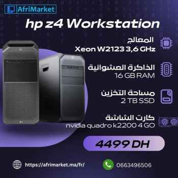 HP Z4 Intel Xeon W 2123 3,6GHz